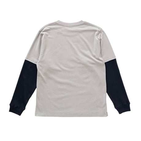 SPECIAL GUEST K.K. / SG FAKE LAYERED L/S TEE / GRAY
