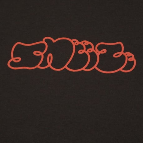 SNEEZE MAGAZINE / SNEEZE LOGO TEE / CHOCOLATE w/DEEP RED LOGO