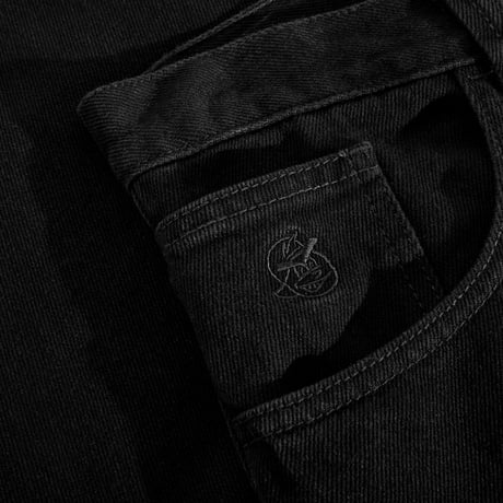 POLAR SKATE CO. / '93! PANTS / PITCH BLACK