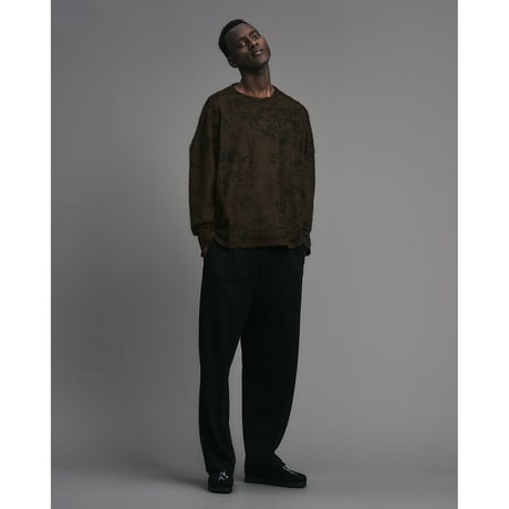 BAL / ANGLED SEAM CHINO PANT / ASPHALT