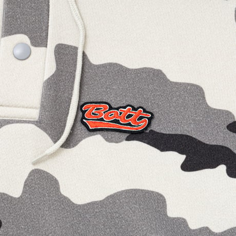 BoTT / HEN-LEY NECK CAMO HOODIE / GREY