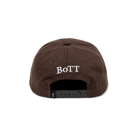 BoTT / PISSED OF 5-PANEL CAP / BROWN