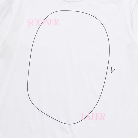 SOL soonerorlater / CIRCLE TEE / WHITE