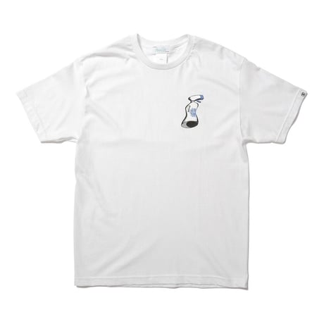HOMBRE NINO / S/S PRINT TEE (DISINFECTION) / WHITE