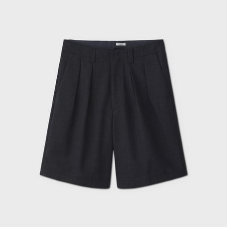 PHIGVEL MAKERS & Co. / HOPSACK SAFARI SHORTS / CHARCOAL