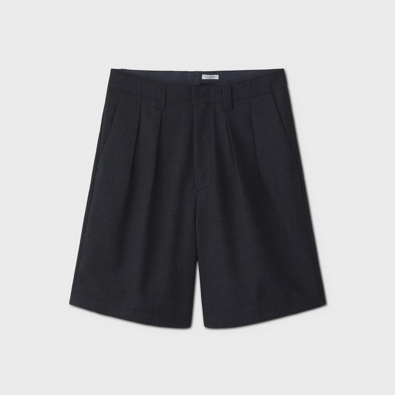 PHIGVEL MAKERS & Co. / HOPSACK SAFARI SHORTS /
