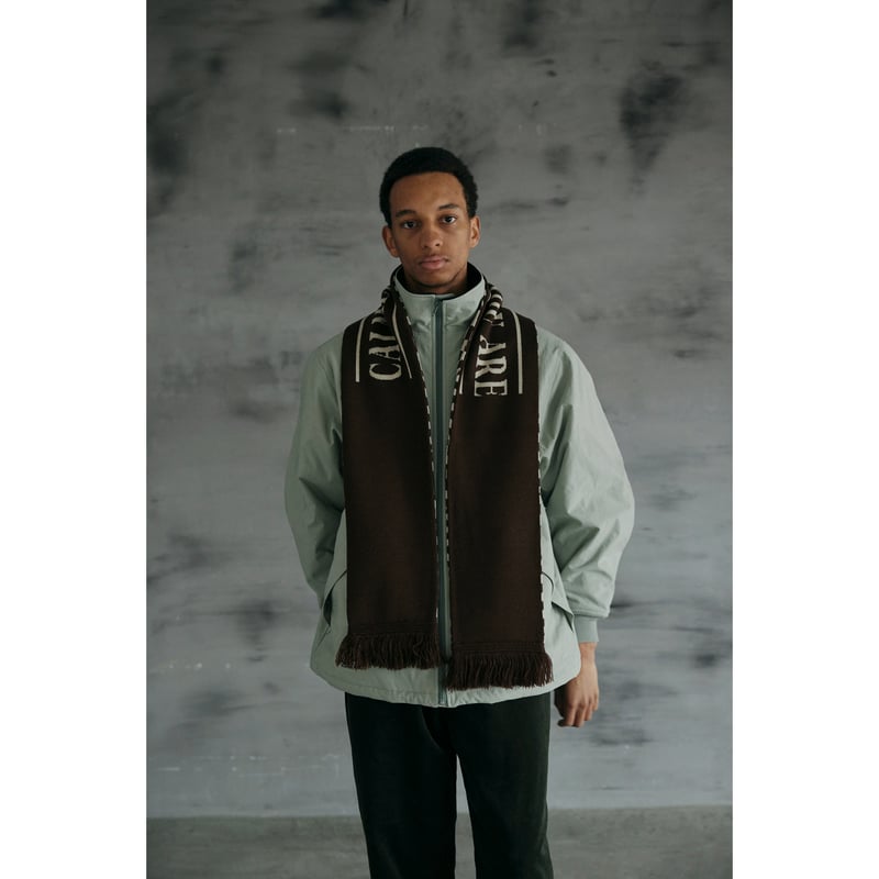 COMFORTABLE REASON / OP SCARVES / BROWN x OFF |