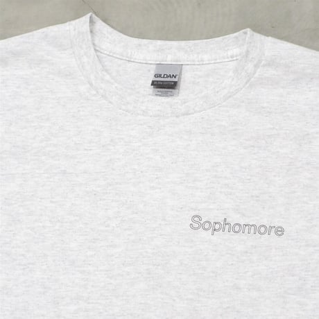 Sophomore / LOGO S/S TEE / ASH