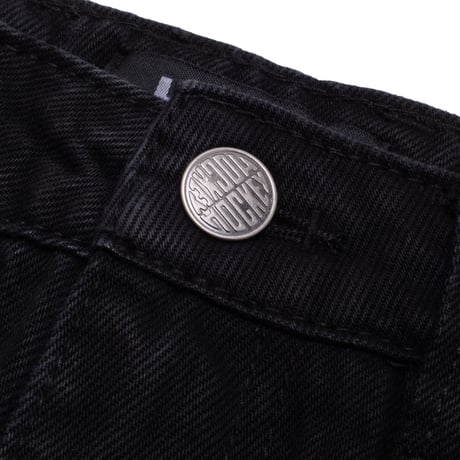 HOCKEY / DOUBLE KNEE JEAN / BLACK