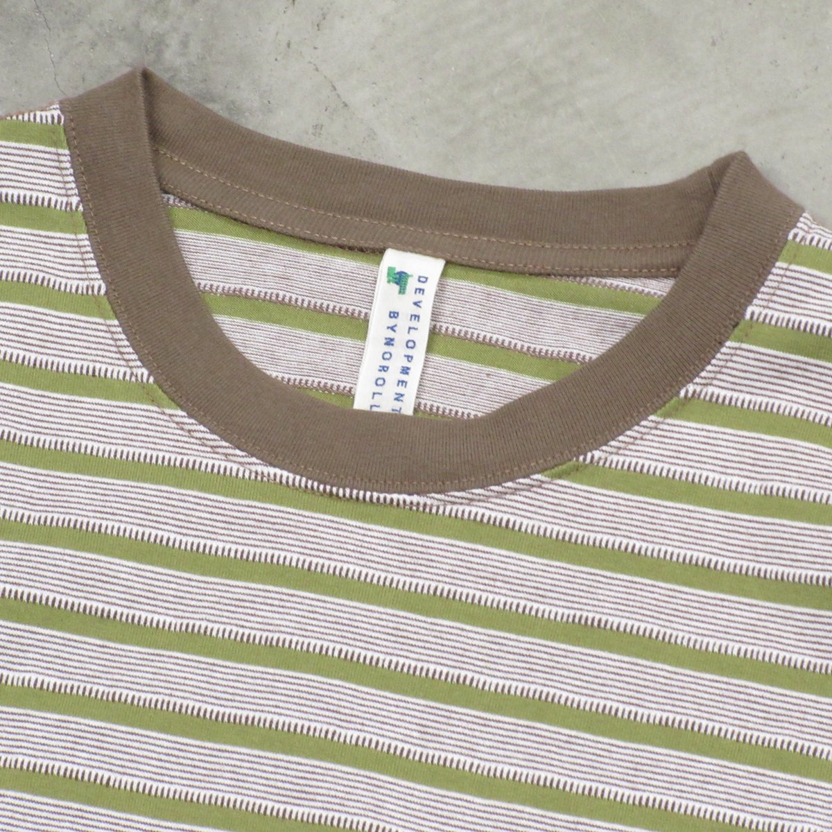 NOROLL / UNEVENNESS L/S TEE / GREEN | Sophomore