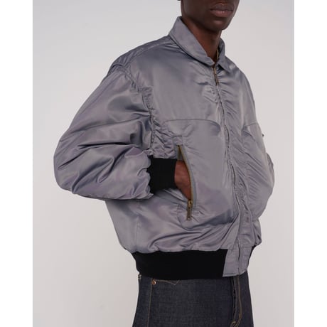 BRAIN DEAD / 3D FLIGHT JACKET / STEEL