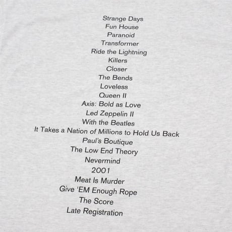 Sophomore / LOGO S/S TEE / ASH