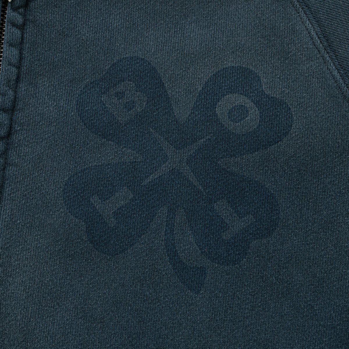 BoTT / WASHED LUCKY LOGO ZIP HOODIE / WASHED CO