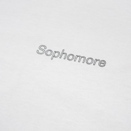 Sophomore / LOGO S/S TEE / WHITE