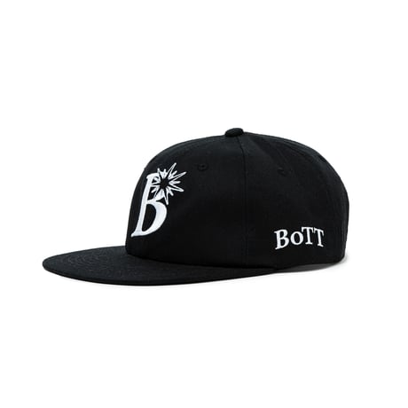 BoTT / B LOGO 6-PANEL CAP / BLACK