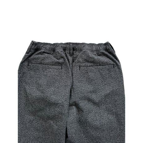 COMFORTABLE REASON / DUCK DAILY SLACKS / BLACK