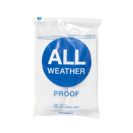 ALWAYTH / 2 PACK SOCKS / WHITE