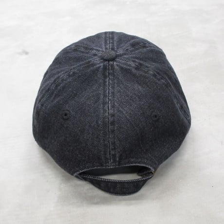 A1A (AWONA) / DENIM LOGO 6 PANEL / BLACK DENIM