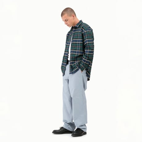 STUSSY / VOLUME PLEATED TROUSER / SLATE