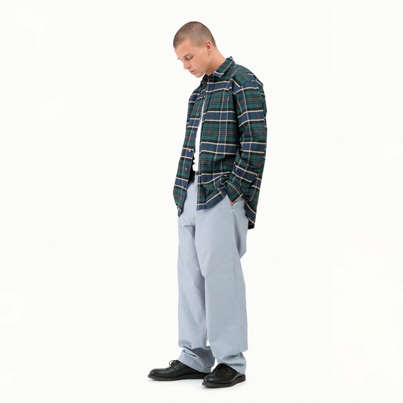 STUSSY / VOLUME PLEATED TROUSER / SLATE | Sopho