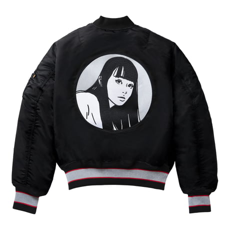 ON-AIR / ALPHA INDUSTRIES MA-1 BOMBER JACKET / BLACK