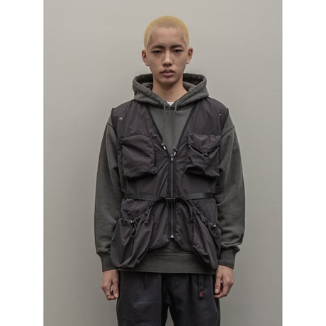 BAL / REMOVABLE SLEEVE UTILITY JACKET / BLACK