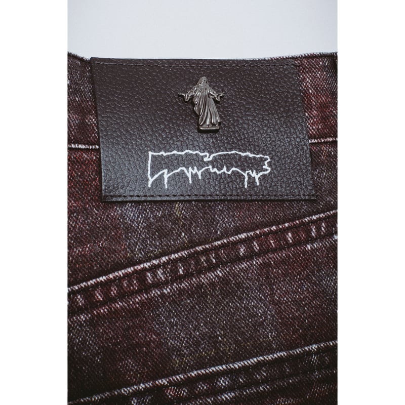 FUCKING AWESOME / MILLER PLAID DENIM SHORT / RE