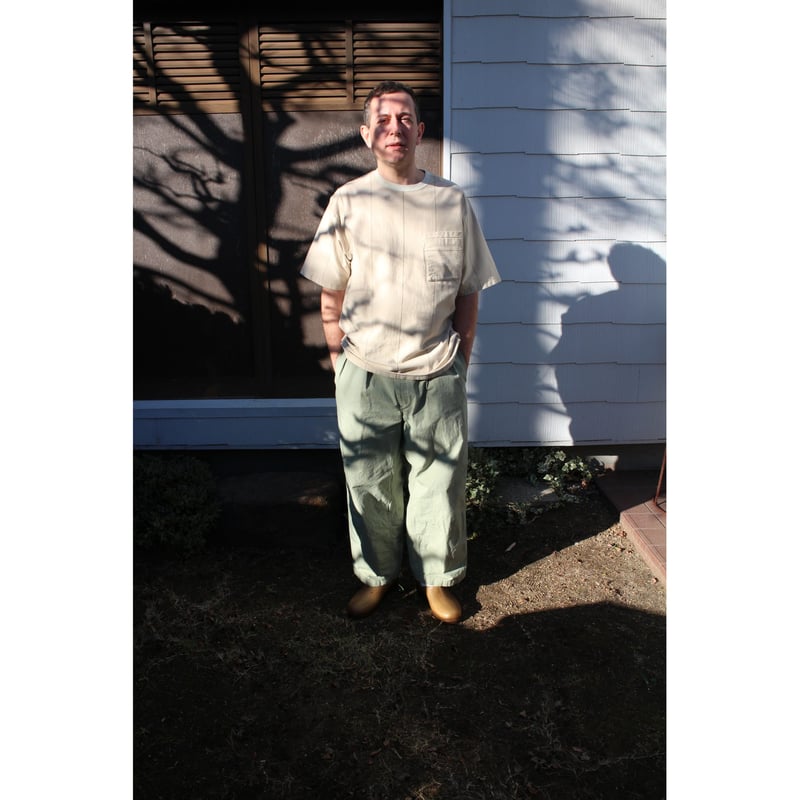 noroll thickwalk pants グリーン NOROLL / THICK WALK N.WEATHER PANTS / ASH GREEN