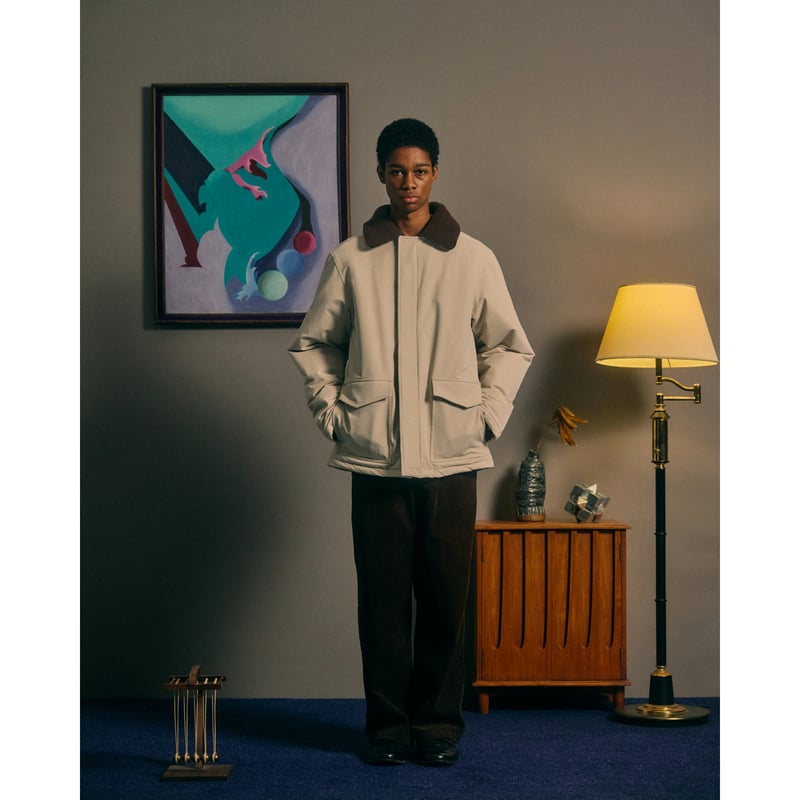 コンフォータブルリーズン STRAIGHT CORDS SLACKS BROWN COMFORTABLE REASON / Straight Cords Slacks | EE ONLINE STORE -