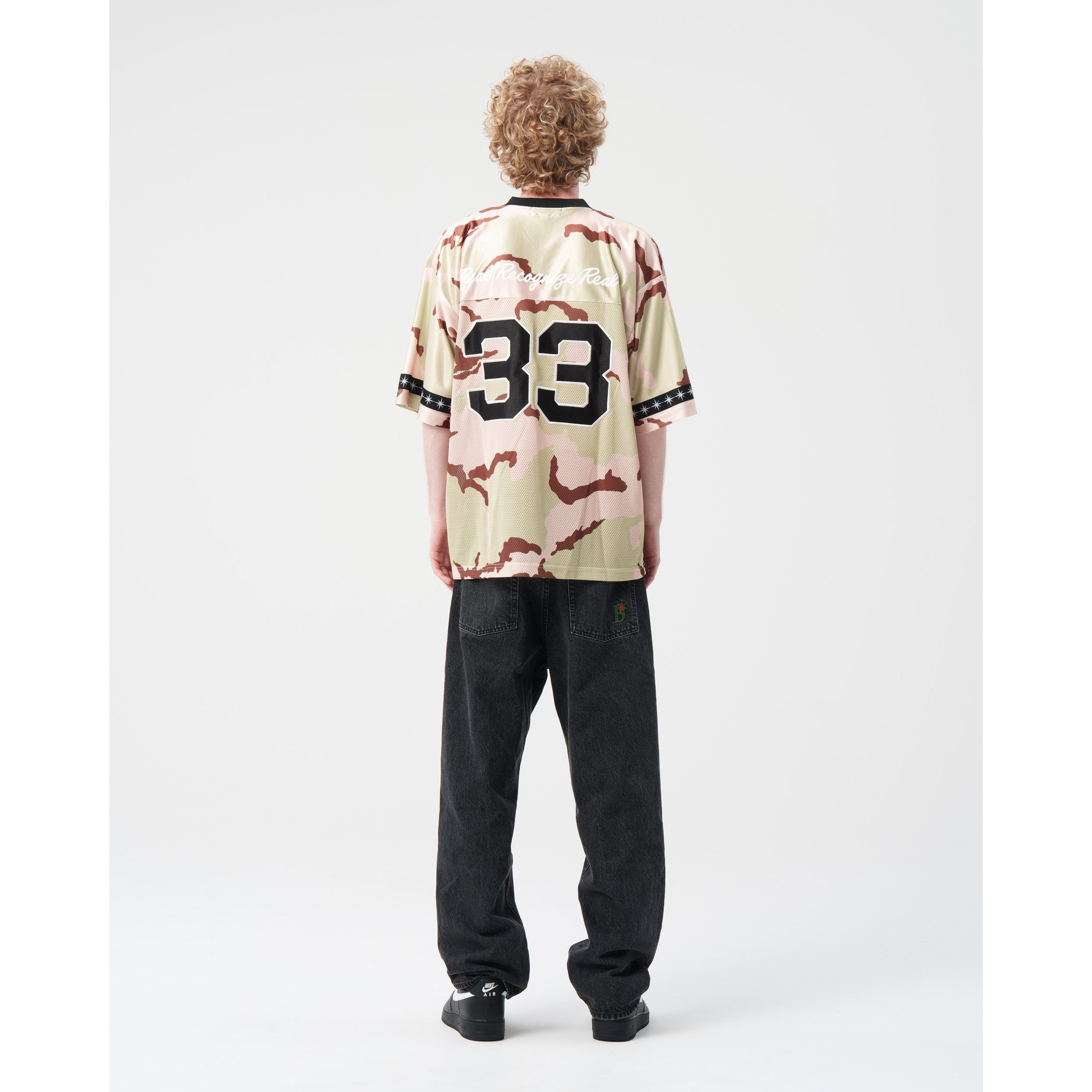 極美品 BoTT 3R FOOTBALL JERSEY 迷彩 M メッシュ 半袖 original
