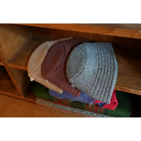 NOROLL / WASHI BUCKET HAT / WINE