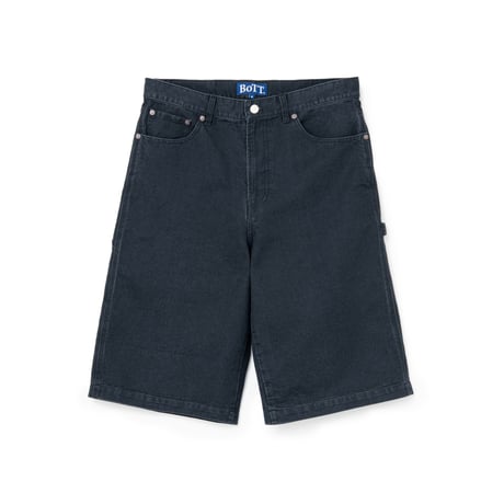 BoTT / WASHED PAINTER SHORT / BLACK