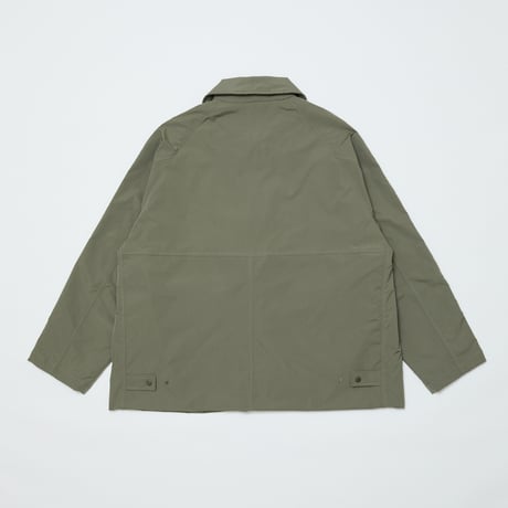 BAL / x TAION BALMACAAN COAT WITH DETACHABLE DOWN VEST / WOLF GRAY