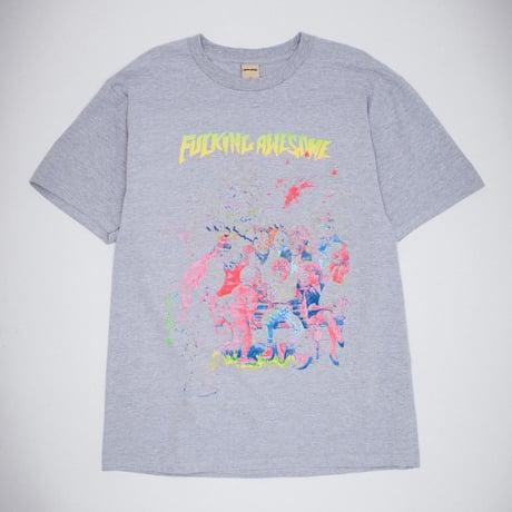 FUCKING AWESOME / WRESTLER TEE / HEATHER GREY