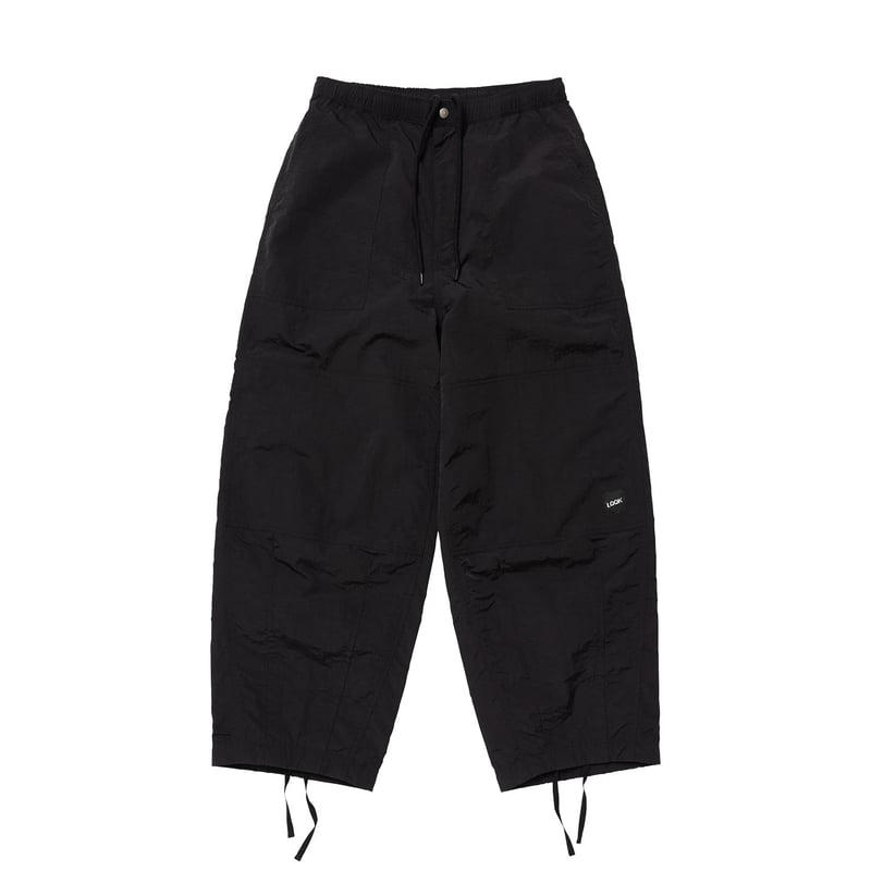 LQQK STUDIO / BAGGY PANTS / BLACK | Sophomore