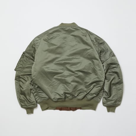 BAL / x SPIEWAK DOUBEL ZIP BOMBER JACKET / ALPHA GREEN