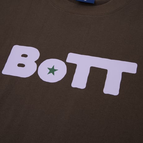 BoTT / STAR LOGO TEE / BROWN