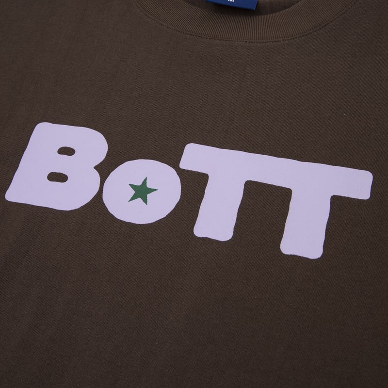 XXLサイズ BoTT Star Logo Tシャツ Brown スター ロゴ BoTT / STAR LOGO TEE / BROWN | Sophomore
