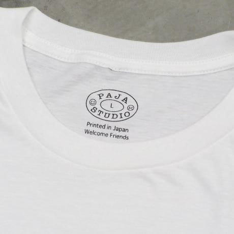 PAJA STUDIO / SUPER COOL TEE / WHITE