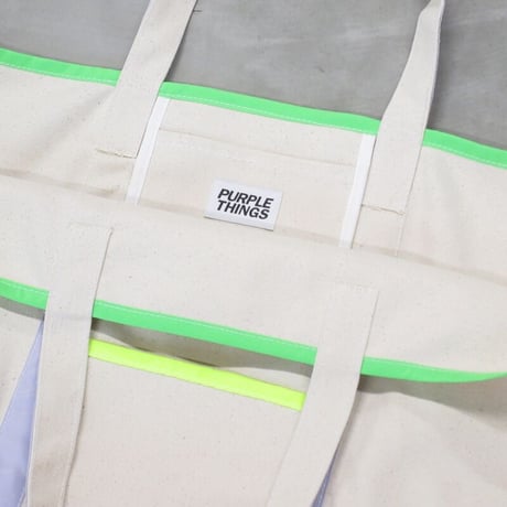 PURPLE THINGS / CRAZY BIG TOTE / MULTI