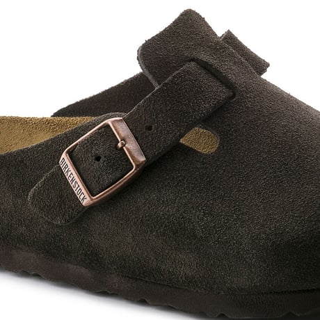 BIRKENSTOCK / BOSTON SUEDE LEATHER REGULAR / MOCHA