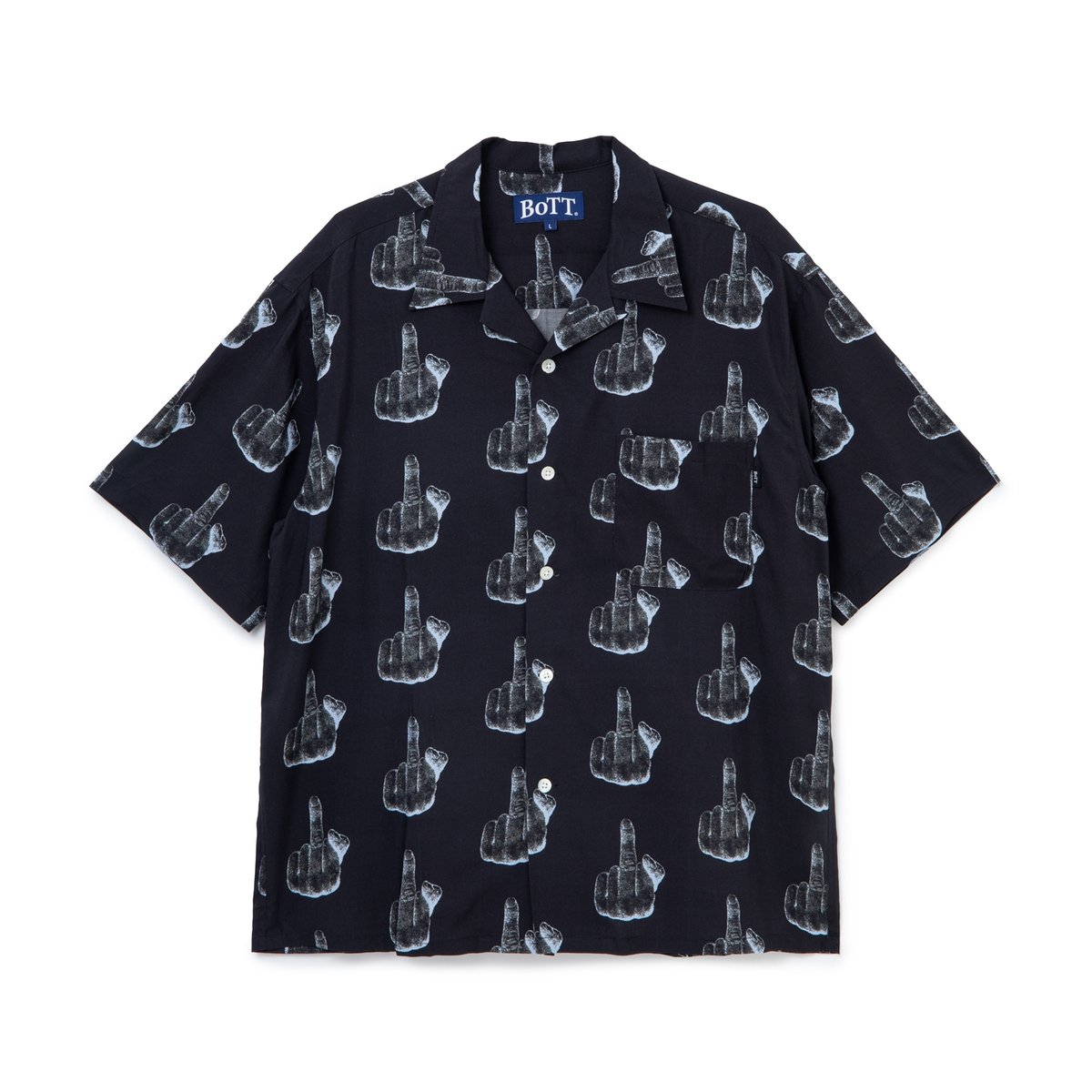 BoTT / FINGER S/S SHIRT / BLACK | Sophomore