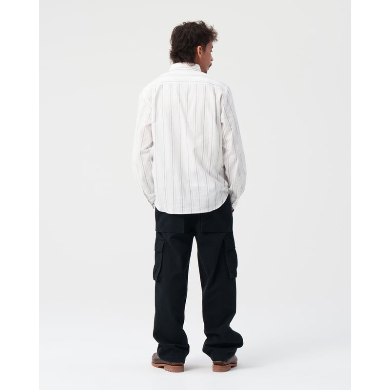 BoTT / LIGHTWEIGHT STRIPE SHIRT / CREAM | Sopho