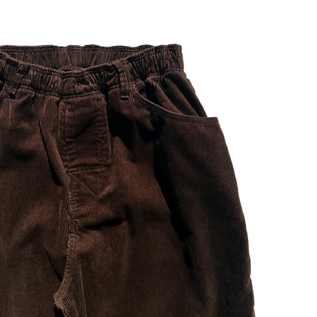 COMFORTABLE REASON / STRAIGHT CORDS SLAKS / BROWN