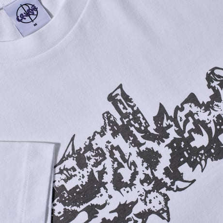 POLAR SKATE CO. / BAND TEE / OVERHEAD / WHITE