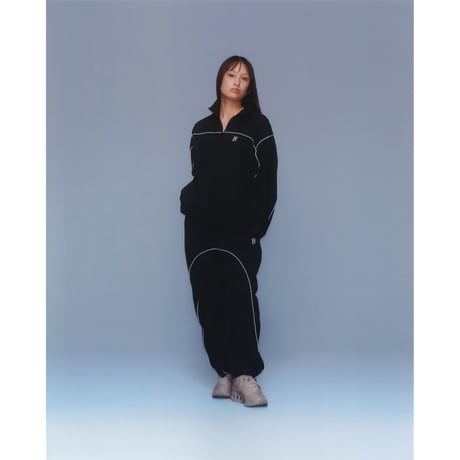 BoTT / PIPED TRACK PANT / BLACK