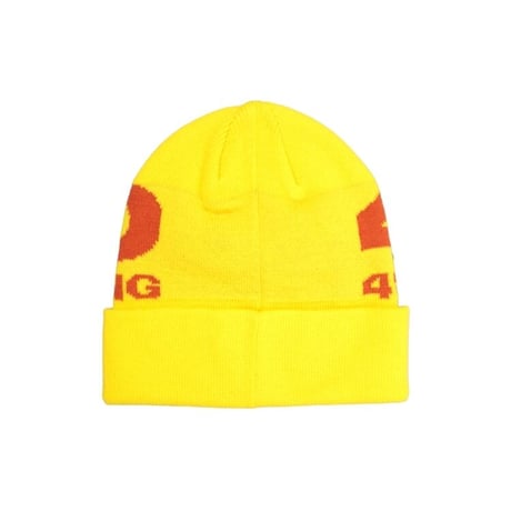 4WD  (4 WORTH DOING) / ONLY BUILT BEANIE / YELLOW