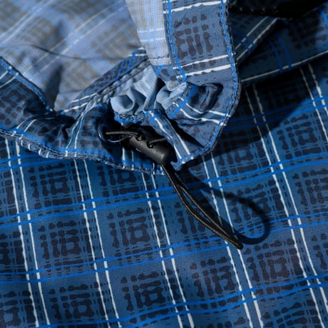 POLAR SKATE CO. / CHASE LIGHT SHELL JACKET / BLUE CHECK