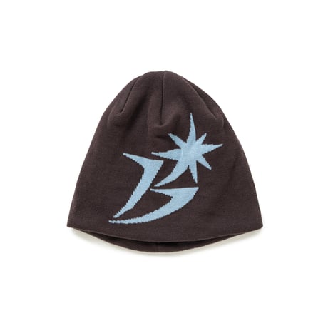 BoTT / B LOGO SKULL CAP BEANIE / BROWN