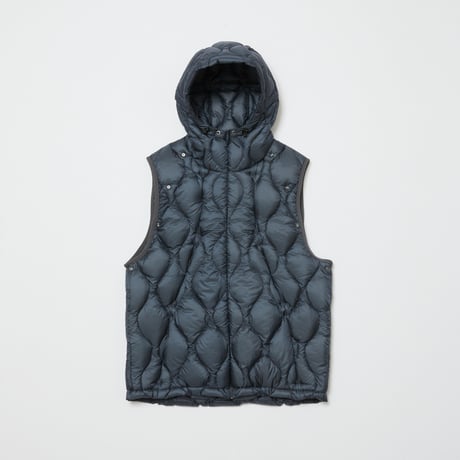 BAL / x TAION REMOVABLE SLEEVE DOWN JACKET / BLUE GRAY